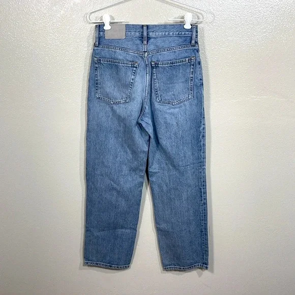 Everlane The ’90s Way-High Jean in Blue size 24 - Picture 2 of 9